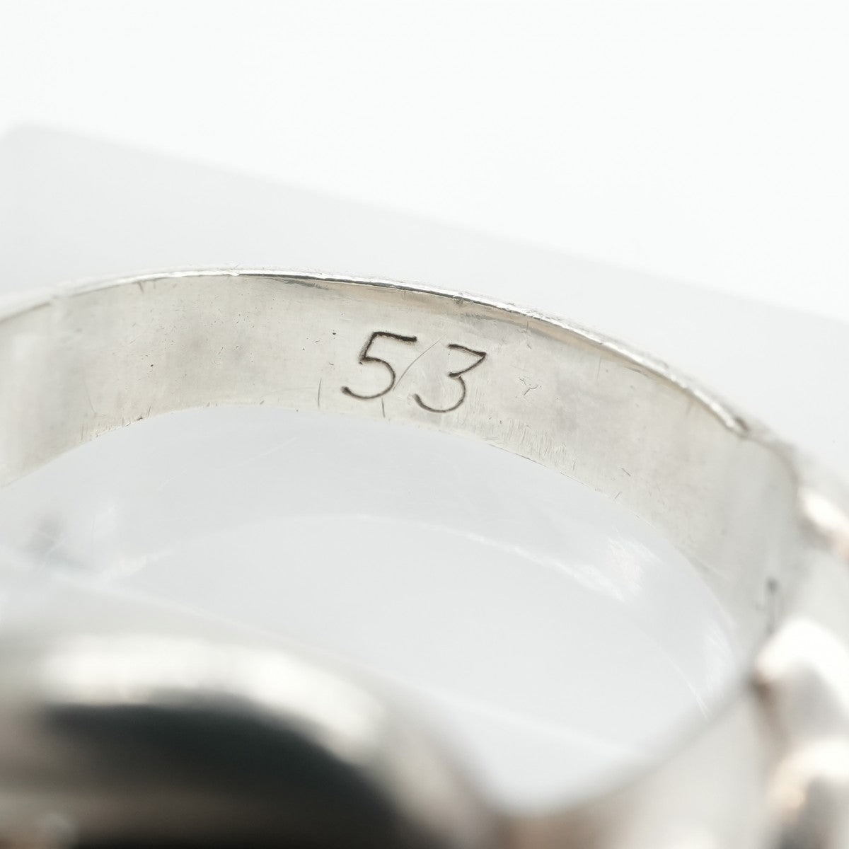 HERMES Hermes Torsade Torsade Ring 925 Silver Antique Rare Silver Holemark