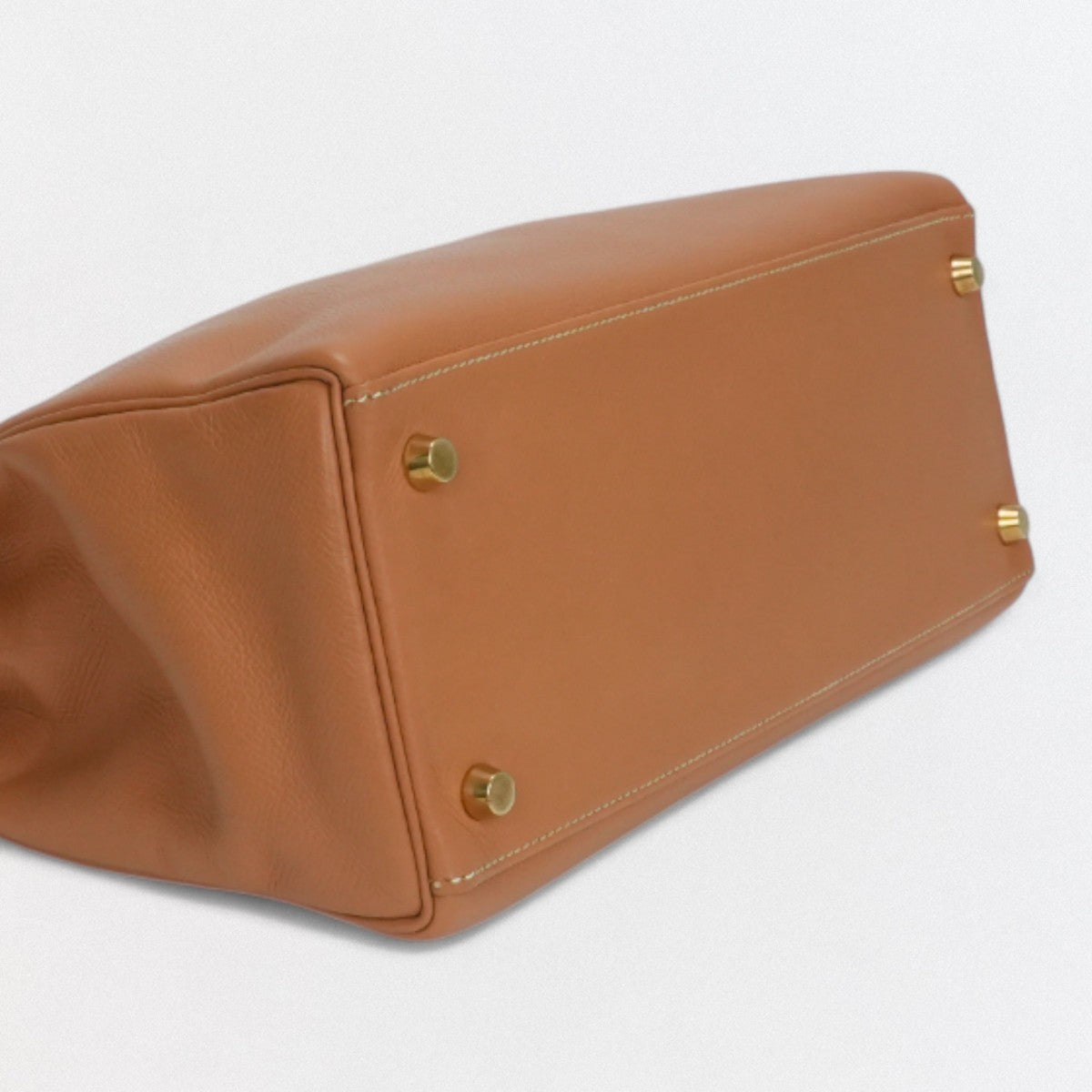 エルメス HERMES ケリー28 ケリー 28 バッグ トートバッグ ショルダーバッグ クシュベル ナチュラル Natural ブラウン Brown 茶 ゴールド金具 ハンドバッグ 内縫い