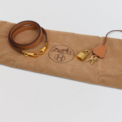 エルメス HERMES ケリー28 ケリー 28 バッグ トートバッグ ショルダーバッグ クシュベル ナチュラル Natural ブラウン Brown 茶 ゴールド金具 ハンドバッグ 内縫い