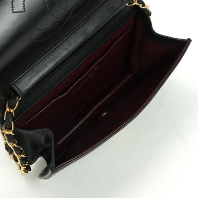 CHANEL 샤넬 Matelass? 가방 숄더백 블랙 블랙 골드 메탈 피팅 Matelass? 램스킨 풀 플랩 코코 마크