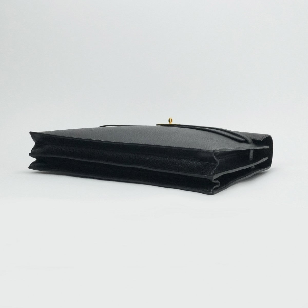 HERMES HERMES KellyDepeche 38 KellyDepeche 38 Bag Business Bag Briefcase Ardennes Noir Black Gold Hardware Brief Bag