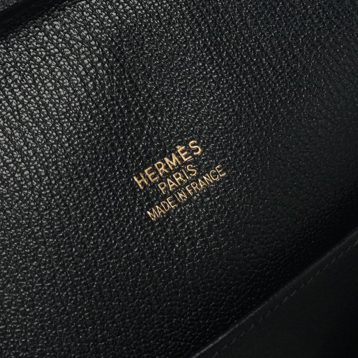 エルメス HERMES プリュムドッグ38 プリュムドッグ 38 バッグ トートバッグ フィヨルド ノワール ブラック 黒 ゴールド金具