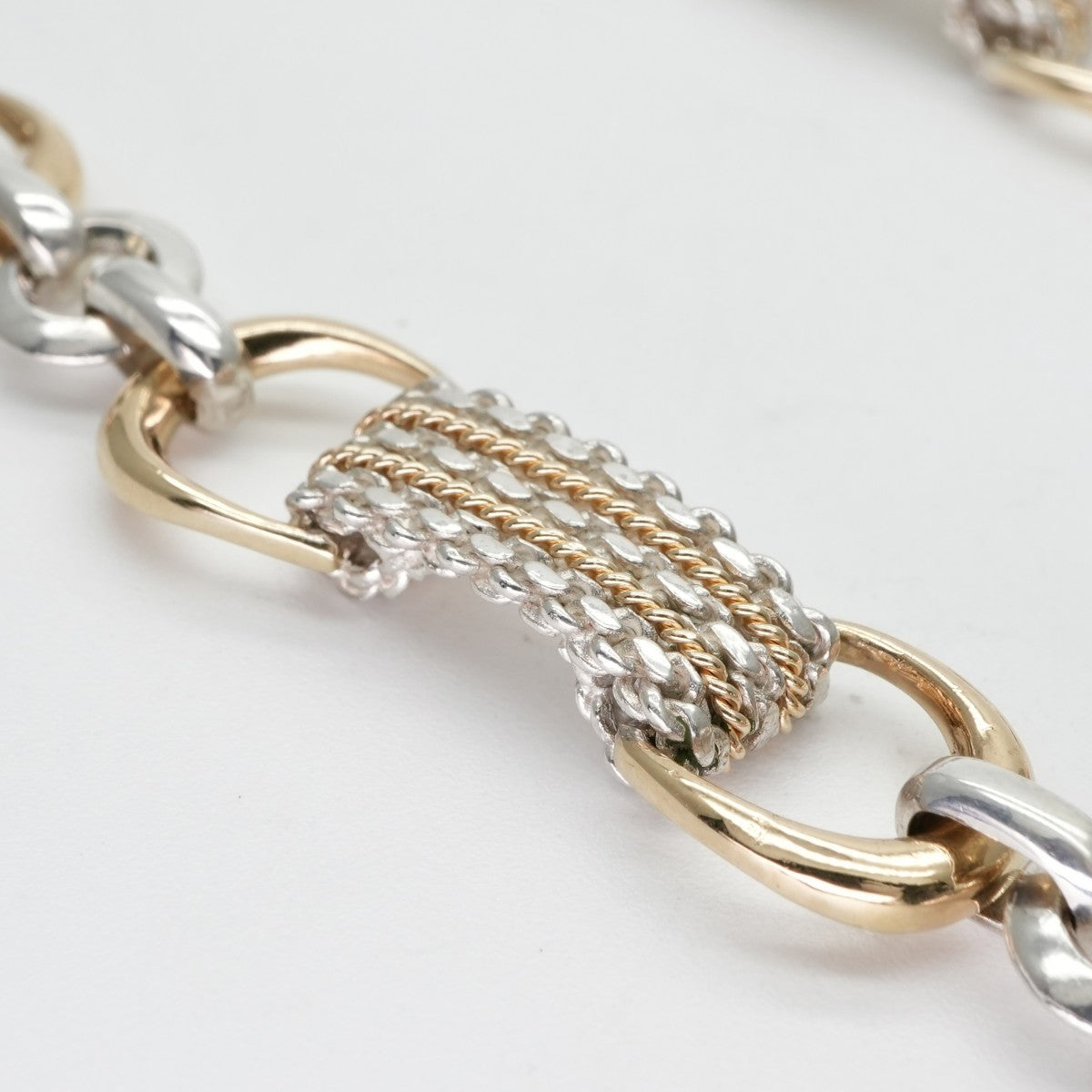 エルメス HERMES サングルドゥ サングルドゥ ネックレス ペンダント チョーカー 750/925 ゴールド 金 アンティーク　希少　レア　シルバー　ゴールド