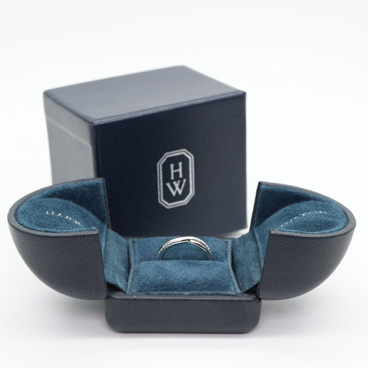 ☆HARRY WINSTON☆ トリスト ツーロウ バンドリング 定価89万 HARRY