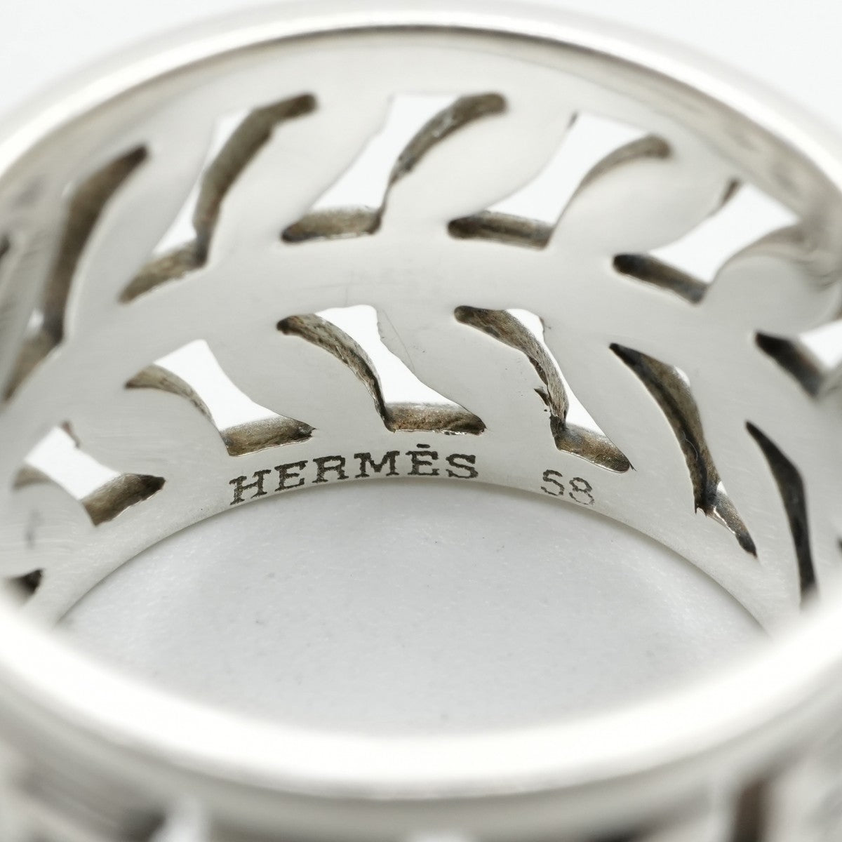エルメス HERMES カンパーニュ カンパーニュ リング 指輪 925 シルバー 銀