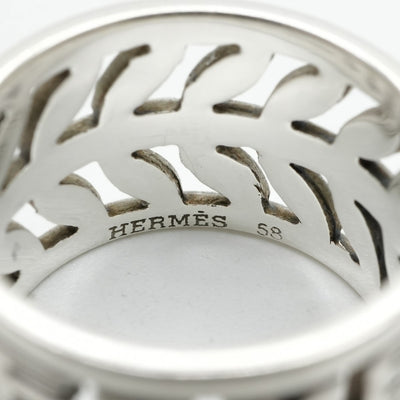 エルメス HERMES カンパーニュ カンパーニュ リング 指輪 925 シルバー 銀