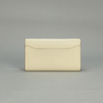 HERMES HERMES Constance long to go Constance long to go Wallet Long Wallet Epson Nata Beige Silver Metal Fittings Vaugh Epson