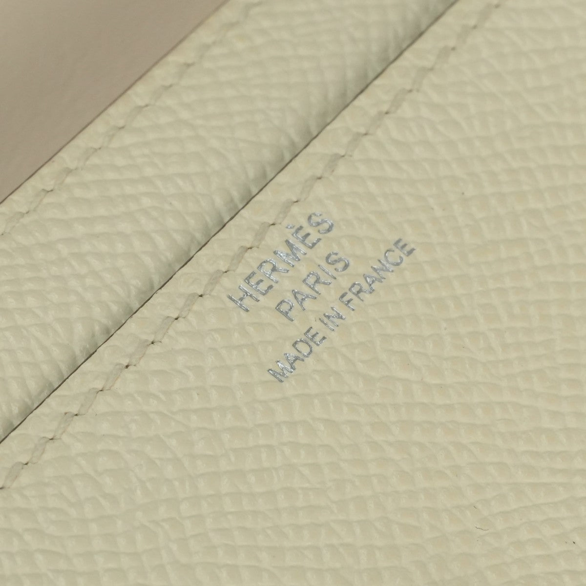 エルメス HERMES コンスタンスロングトゥーゴー コンスタンスロング トゥーゴー 財布 長財布 ロングウォレット エプソン ナタ ベージュ シルバー金具 ヴォーエプソン