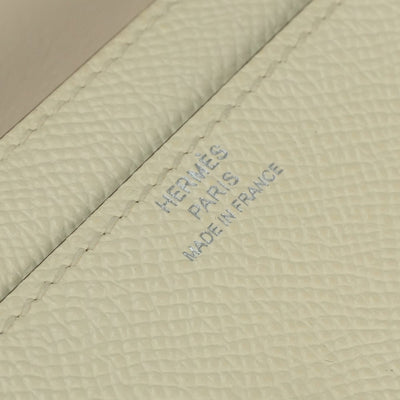 エルメス HERMES コンスタンスロングトゥーゴー コンスタンスロング トゥーゴー 財布 長財布 ロングウォレット エプソン ナタ ベージュ シルバー金具 ヴォーエプソン