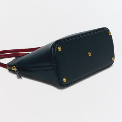 HERMES 爱马仕 Bolide 27 Bolide 27 包袋 手提包 单肩包 Couche Belle 蓝色 靛蓝 红色 海军蓝 海军红 金色五金手提包 2Way Bicolor