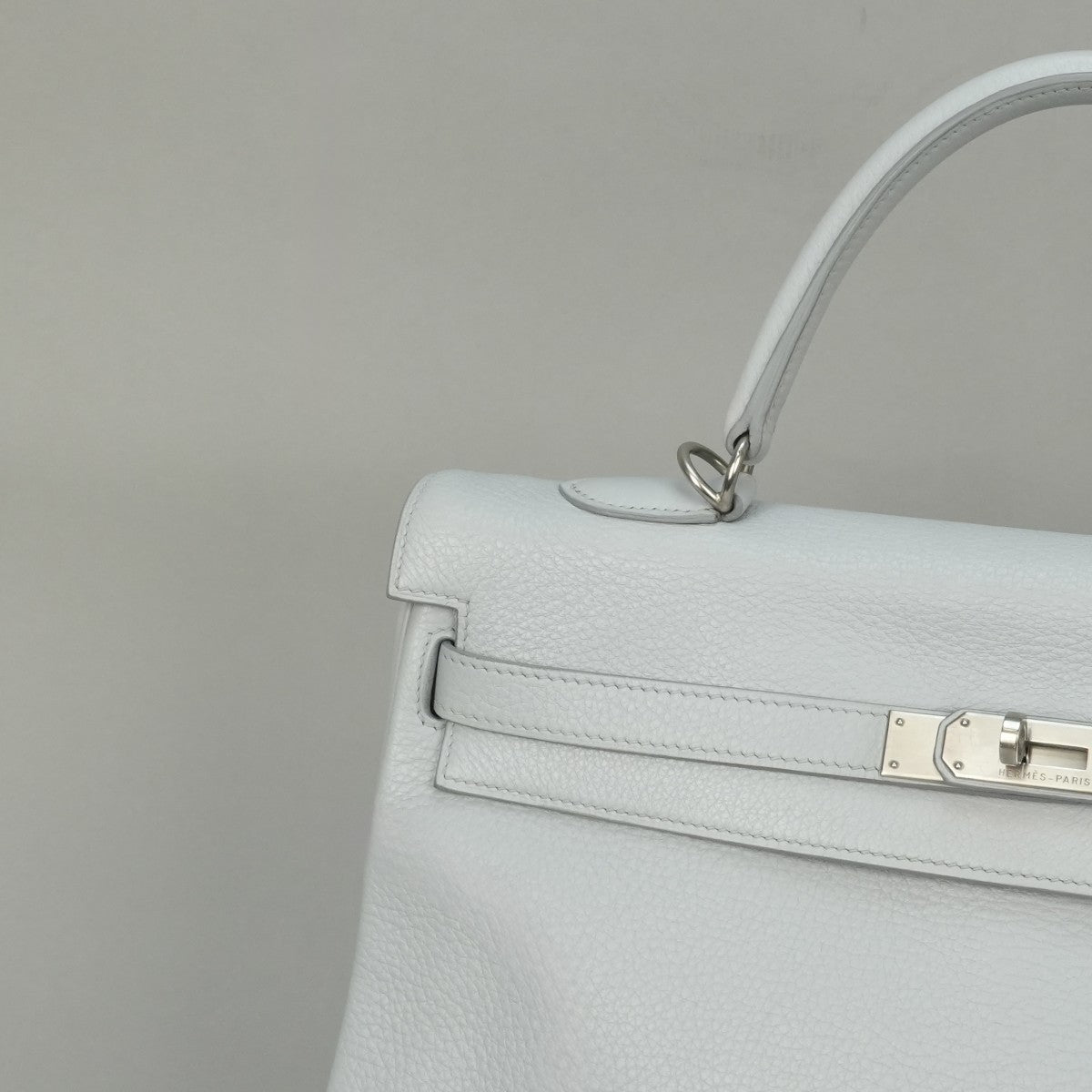 エルメス HERMES ケリー35 ケリー 35 バッグ トートバッグ トリヨンクレマンス ブルーペール ブルー 青 シルバー金具