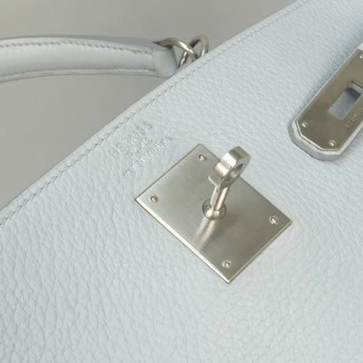 エルメス HERMES ケリー35 ケリー 35 バッグ トートバッグ トリヨンクレマンス ブルーペール ブルー 青 シルバー金具