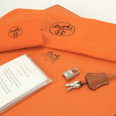 エルメス HERMES バーキン25 バーキン 25 バッグ トートバッグ エプソン コニャック ブラウン 茶 シルバー金具 ヴォーエプソン