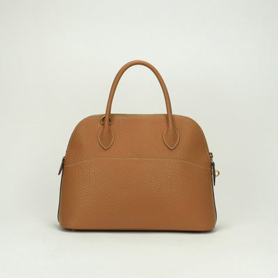 エルメス HERMES ボリード31 ボリード 31 バッグ トートバッグ ショルダーバッグ フィヨルド ナチュラル Natural ブラウン brown 茶 ゴールド金具 ハンドバッグ 2way