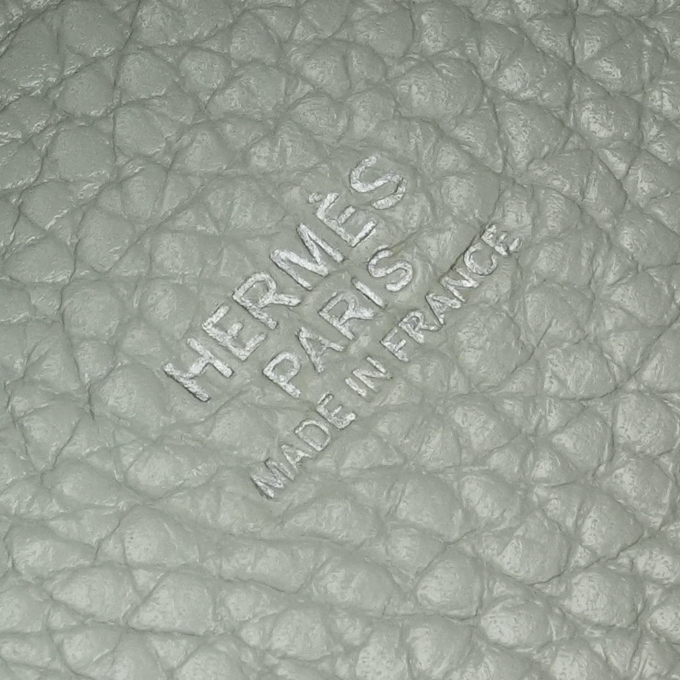 エルメス HERMES ピコタンロックMM カザック ピコタンロック MM ピコタンロック22 バッグ トートバッグ トリヨンクレマンス パールグレー クラフト ブラウン グレー 茶 シルバー金具