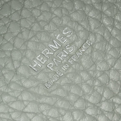 エルメス HERMES ピコタンロックMM カザック ピコタンロック MM ピコタンロック22 バッグ トートバッグ トリヨンクレマンス パールグレー クラフト ブラウン グレー 茶 シルバー金具
