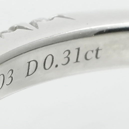 Tiffany & Co. Tiffany＆Co。祖母绿切割订婚环钻石铂带翡翠切割 Tiffany & Co. Sorest Ring PT950银钻石戒指订婚戒指铂金