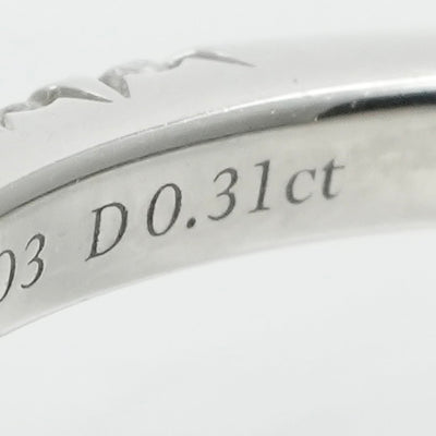 Tiffany & Co. Tiffany＆Co。祖母绿切割订婚环钻石铂带翡翠切割 Tiffany & Co. Sorest Ring PT950银钻石戒指订婚戒指铂金