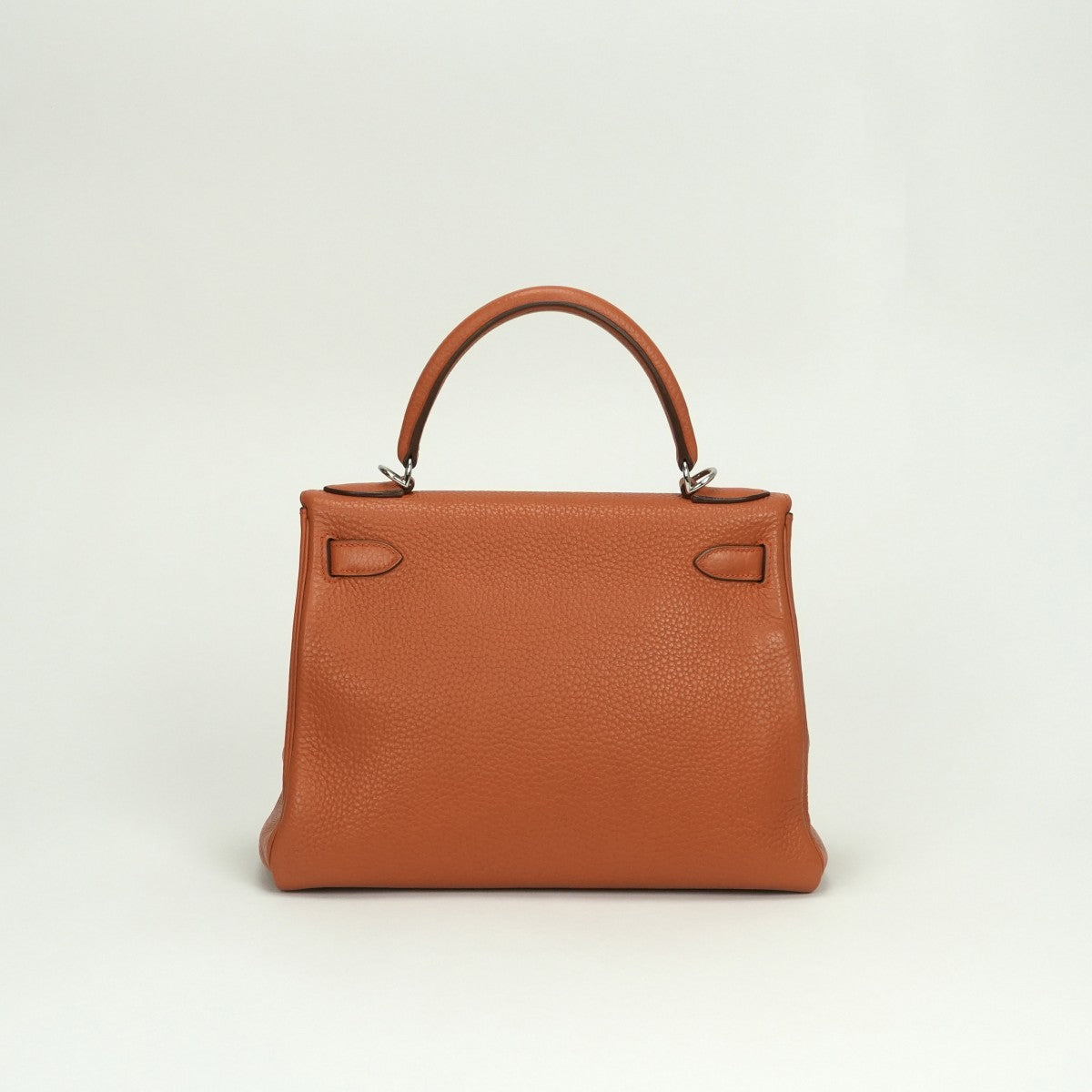 エルメス HERMES ケリー28 ケリー 28 バッグ トートバッグ ショルダーバッグ トリヨンクレマンス ポティロン potiron オレンジ orange シルバー金具