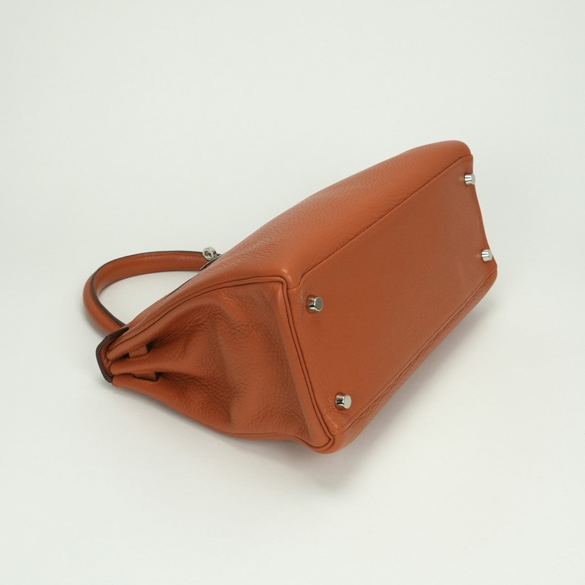 エルメス HERMES ケリー28 ケリー 28 バッグ トートバッグ ショルダーバッグ トリヨンクレマンス ポティロン potiron オレンジ orange シルバー金具