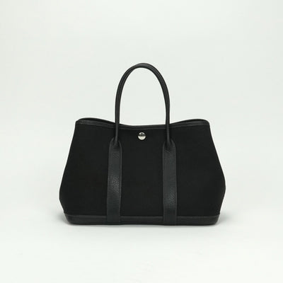 エルメス HERMES ガーデンパーティTPM ガーデンパーティ TPM ガーデンパーティ30 バッグ トートバッグ ネゴンダ ノワール noir ブラック Black 黒 シルバー金具 ハンドバッグ