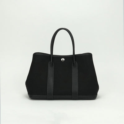 エルメス HERMES ガーデンパーティTPM ガーデンパーティ TPM ガーデンパーティ30 バッグ トートバッグ ネゴンダ ノワール noir ブラック Black 黒 シルバー金具 ハンドバッグ