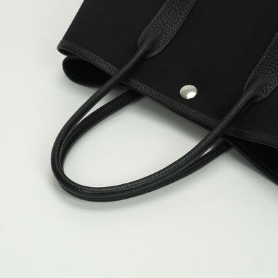 エルメス HERMES ガーデンパーティTPM ガーデンパーティ TPM ガーデンパーティ30 バッグ トートバッグ ネゴンダ ノワール noir ブラック Black 黒 シルバー金具 ハンドバッグ