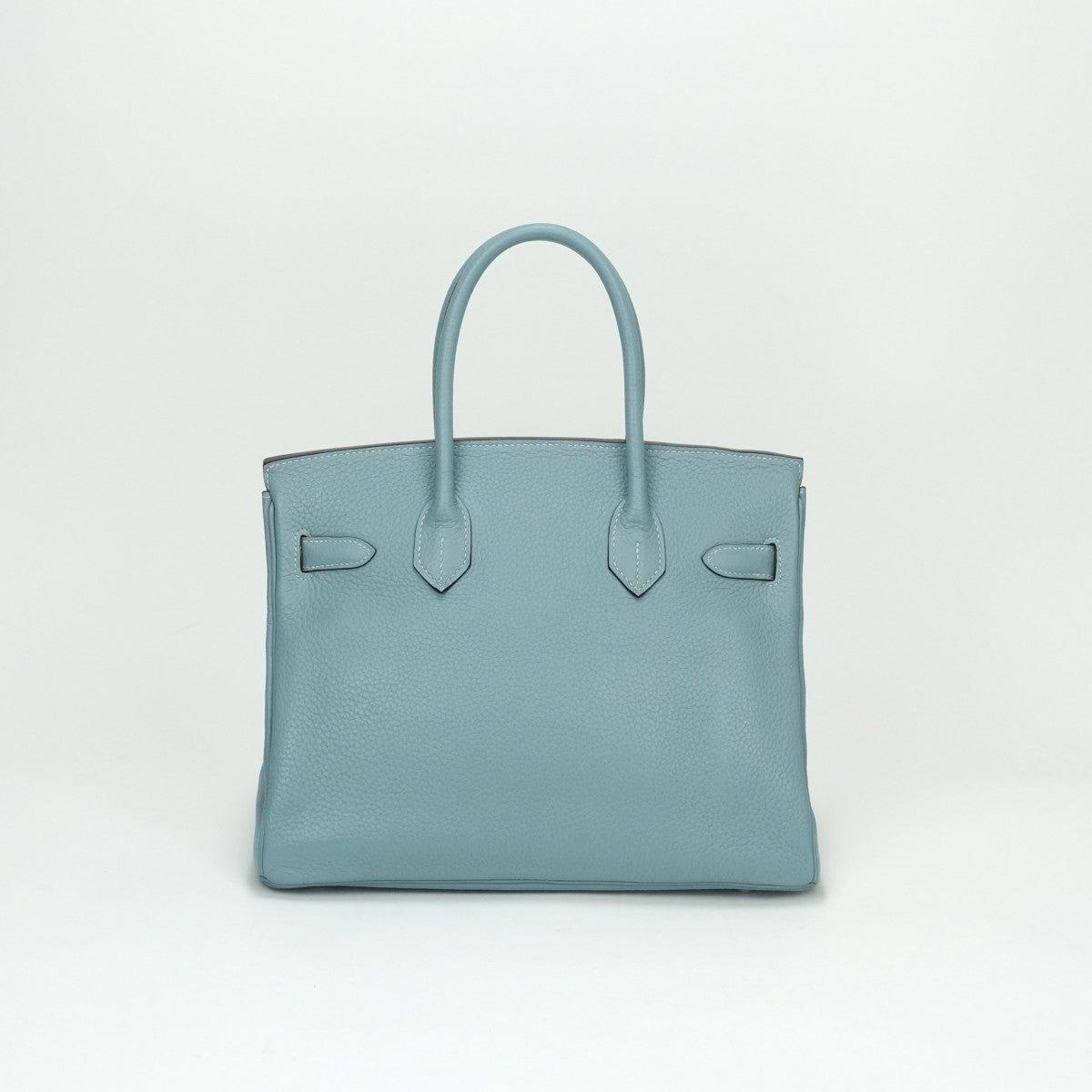 HERMES HERMES Birkin 30 Birkin 30 Tote bag Togo Ciel Ciel Blue Blue Silver hardware Birkin 30Togo Ciel