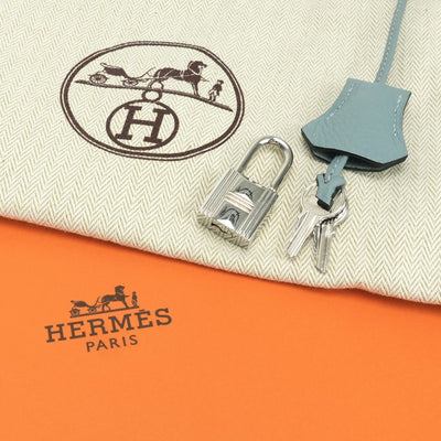 HERMES HERMES Birkin 30 Birkin 30 Tote bag Togo Ciel Ciel Blue Blue Silver hardware Birkin 30Togo Ciel