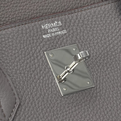 エルメス HERMES バーキン40 バーキン 40 バッグ トートバッグ トゴ エタン グレー シルバー金具