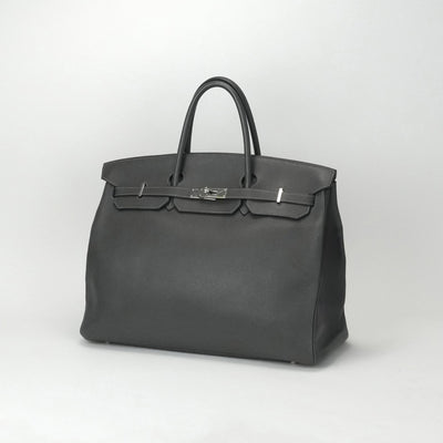 エルメス HERMES バーキン40 バーキン 40 バッグ トートバッグ トリヨンクレマンス グラファイト グレー シルバー金具 ハンドバッグ