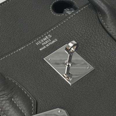 エルメス HERMES バーキン40 バーキン 40 バッグ トートバッグ トリヨンクレマンス グラファイト グレー シルバー金具 ハンドバッグ