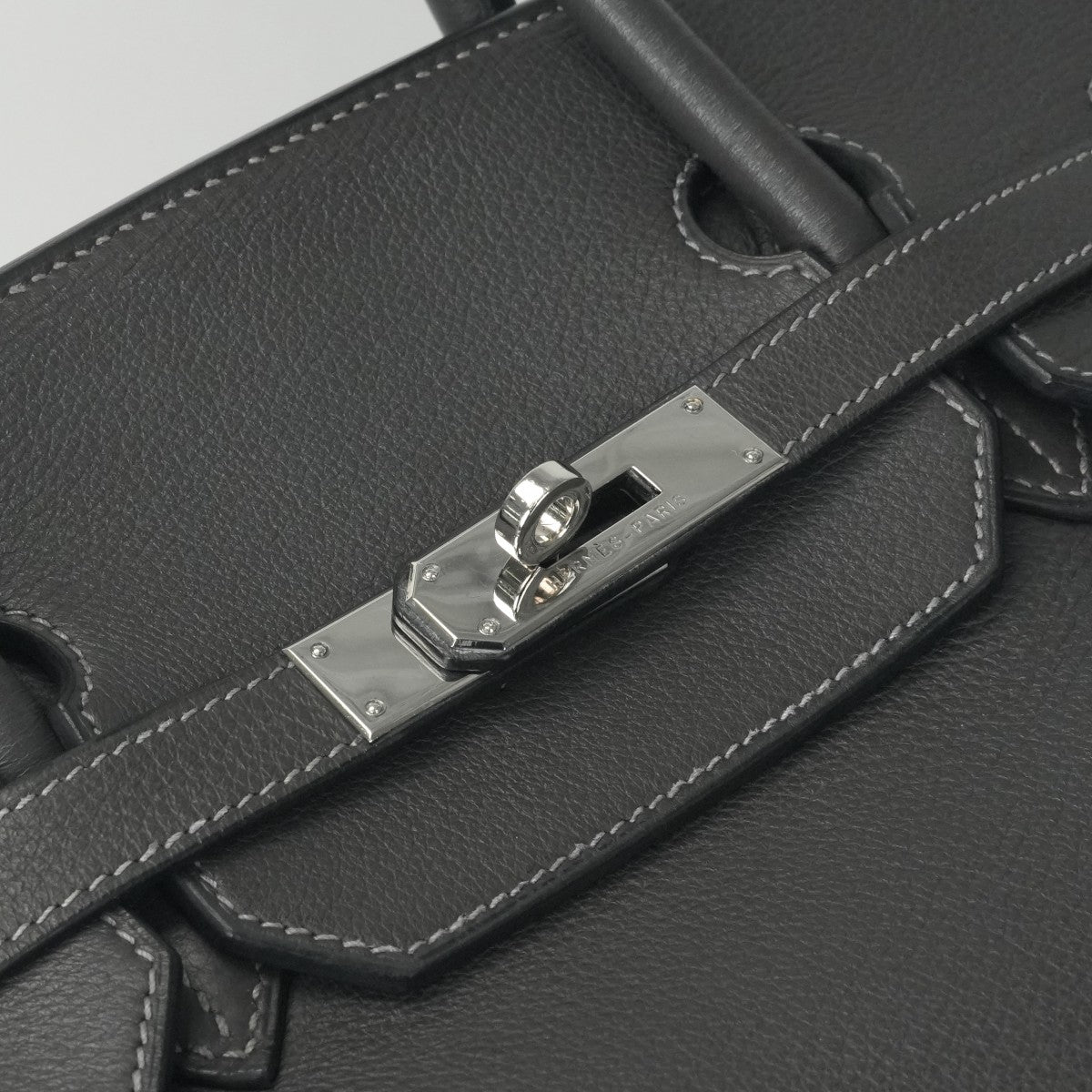 エルメス HERMES バーキン40 バーキン 40 バッグ トートバッグ トリヨンクレマンス グラファイト グレー シルバー金具 ハンドバッグ