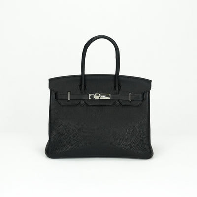 エルメス HERMES バーキン30 バーキン 30 バッグ トートバッグ トゴ ノワール ブラック 黒 シルバー金具