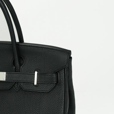 エルメス HERMES バーキン30 バーキン 30 バッグ トートバッグ トゴ ノワール ブラック 黒 シルバー金具