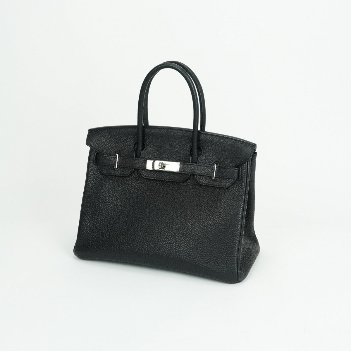 エルメス HERMES バーキン30 バーキン 30 バッグ トートバッグ トゴ ノワール ブラック 黒 シルバー金具