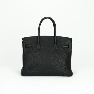エルメス HERMES バーキン30 バーキン 30 バッグ トートバッグ トゴ ノワール ブラック 黒 シルバー金具