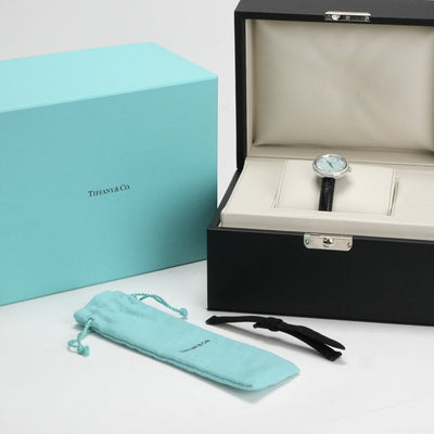 ティファニー TIFFANY&Co. エタニティ 時計 腕時計 ブルー 腕時計　ブルーシェル　ホワイトゴールド　ダイヤモンド