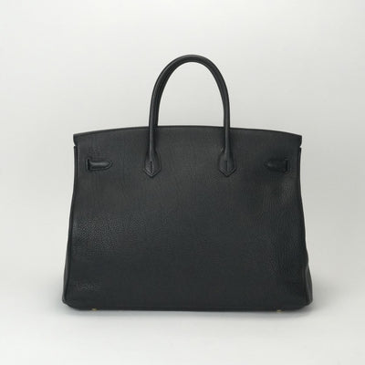 エルメス HERMES バーキン40 バーキン 40 バッグ トートバッグ トゴ ノワール ブラック 黒 ゴールド金具
