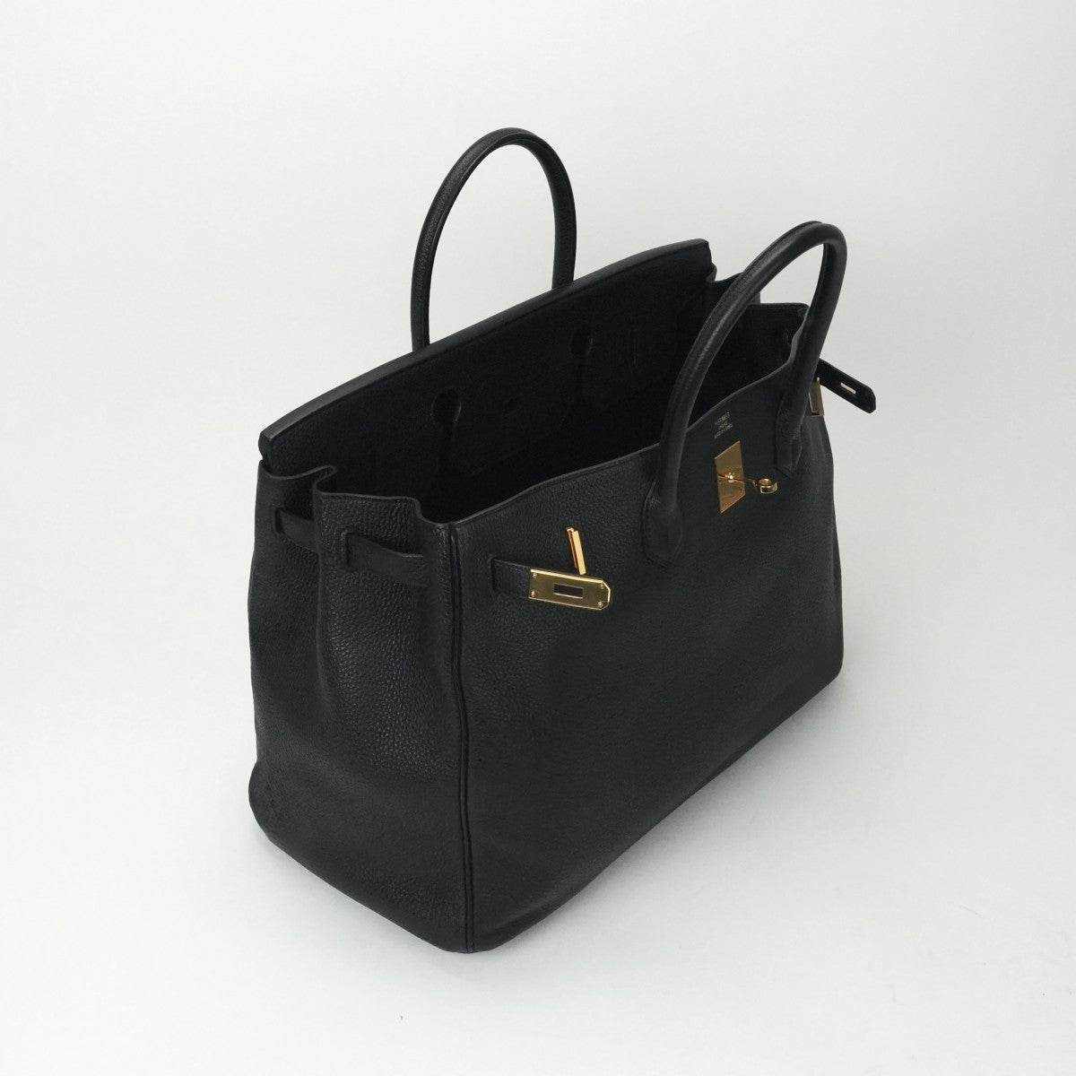 エルメス HERMES バーキン40 バーキン 40 バッグ トートバッグ トゴ ノワール ブラック 黒 ゴールド金具