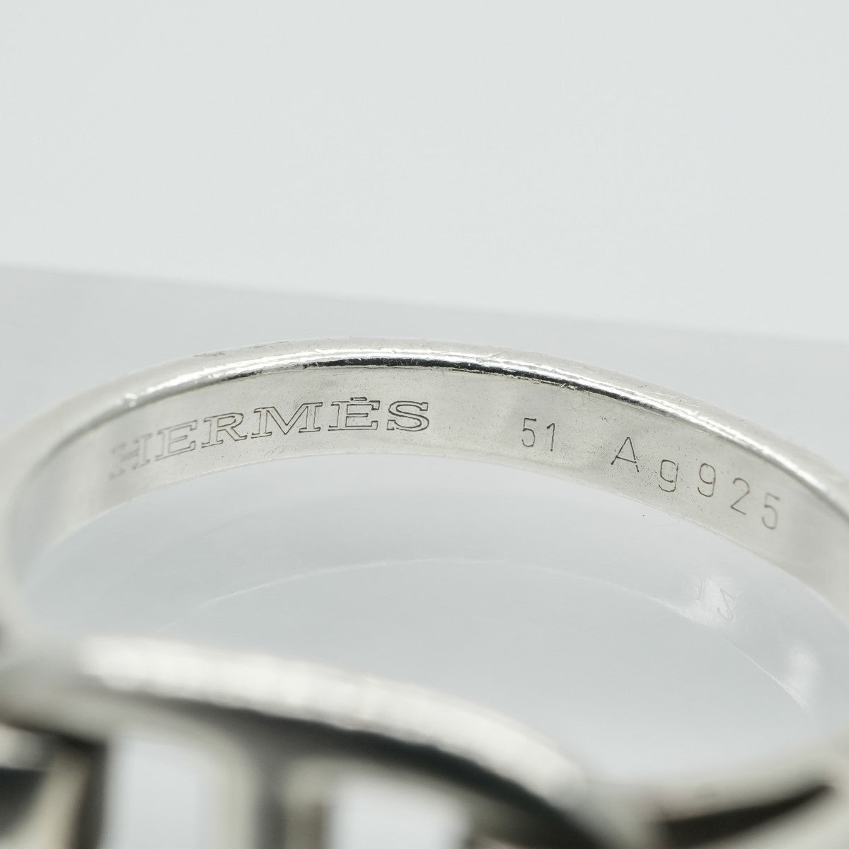 HERMES 爱马仕 Chaine d'Ancre Chaine d'Ancre 环AG925银色古董稀有银
