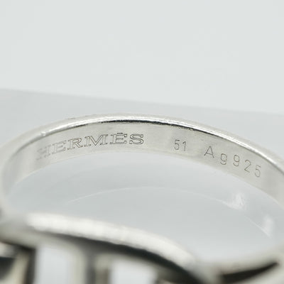 HERMES 爱马仕 Chaine d'Ancre Chaine d'Ancre 环AG925银色古董稀有银