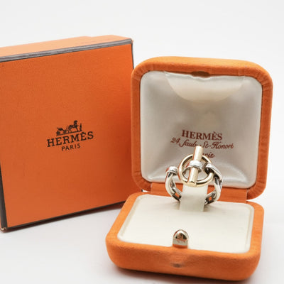 エルメス HERMES シェーヌダンクル シェーヌダンクル リング 指輪 ゴールド 金 アンティーク　レア　希少　ホールマーク　メーカーズマーク