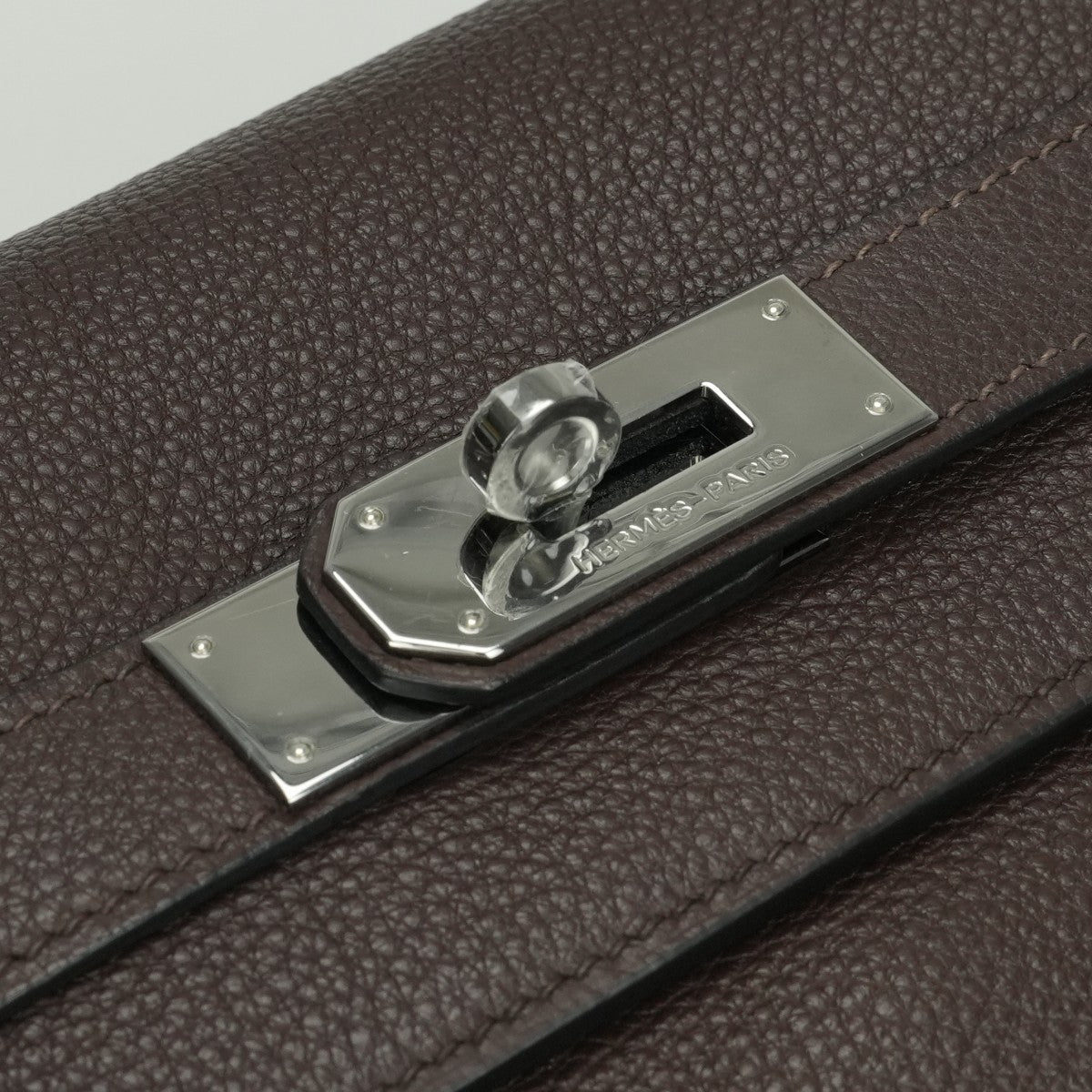 エルメス HERMES ケリー40 ケリー 40 ヴェルソ バッグ トートバッグ トゴ ハバナ Havane ノワール noir ブラウン brown ブラック black 茶 黒 シルバー金具　ルテニウム金具 バイカラー ハンドバッグ