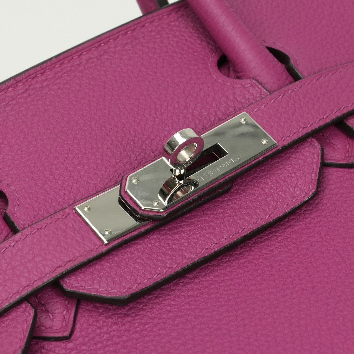HERMES HERMES Birkin 30 Birkin 30 Bag Tote Bag Togo Rose Purple Pink Purple Purple Silver Metal Fitting Handbag