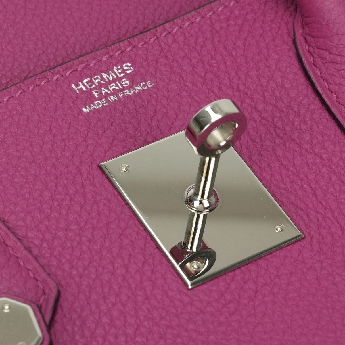 HERMES HERMES Birkin 30 Birkin 30 Bag Tote Bag Togo Rose Purple Pink Purple Purple Silver Metal Fitting Handbag