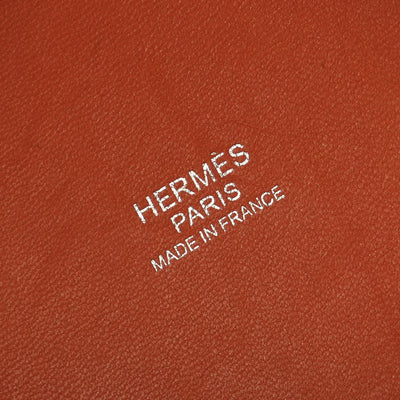 エルメス HERMES ピコタンロックMM ピコタンロック MM ピコタンロック22 バッグ トートバッグ オーストリッチ タンジェリン　Tangerine オレンジ Orange シルバー金具 ハンドバッグ