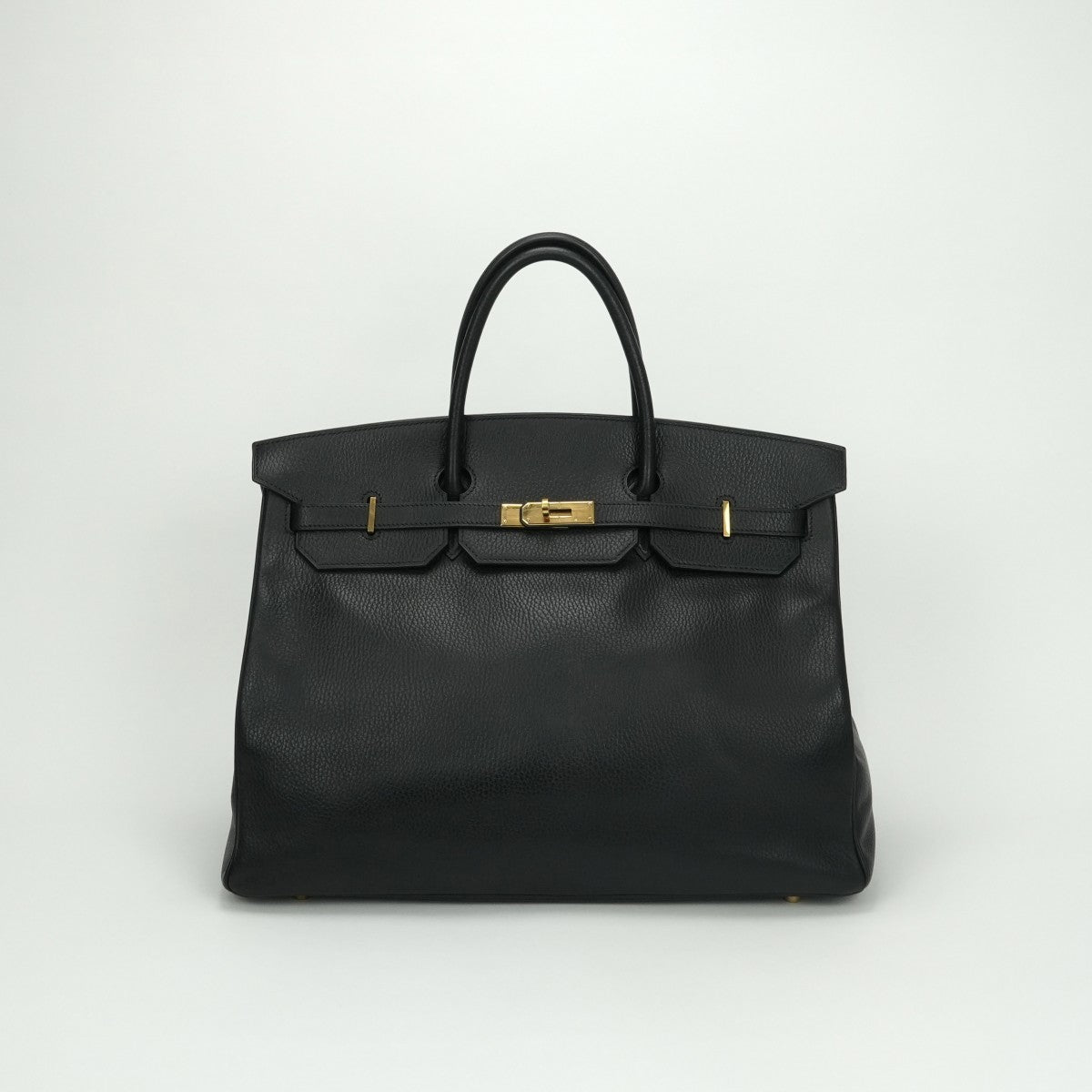 エルメス HERMES バーキン40 バーキン 40 バッグ トートバッグ アルデンヌ ノワール　noir ブラック Black 黒 ゴールド金具 ハンドバッグ