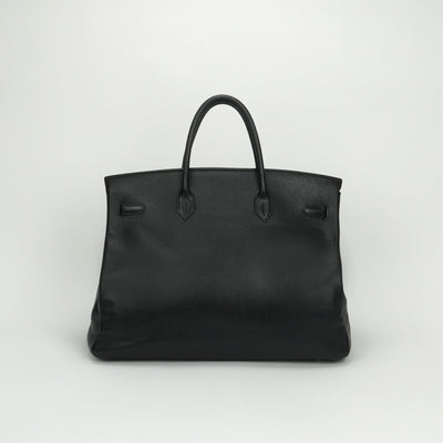 エルメス HERMES バーキン40 バーキン 40 バッグ トートバッグ アルデンヌ ノワール　noir ブラック Black 黒 ゴールド金具 ハンドバッグ