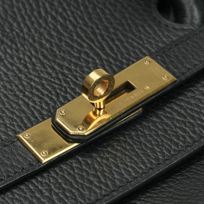 エルメス HERMES バーキン40 バーキン 40 バッグ トートバッグ アルデンヌ ノワール　noir ブラック Black 黒 ゴールド金具 ハンドバッグ